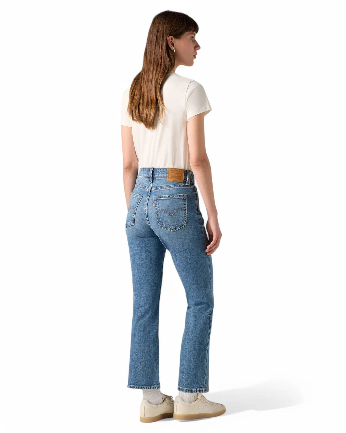 Jeans Donna Levi’s 725™ Kick Boot Vita Alta - Kick Start Blu-Jeans-LEVI'S-Vittorio Citro Boutique