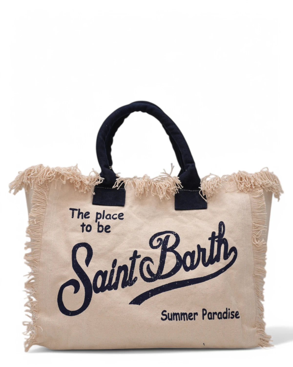 Borsa Vanity MC2 Saint Barth in Tela Beige-Mc2 Saint Barth-Borse a mano-Vittorio Citro Boutique