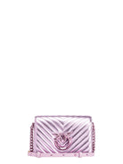 Mini Love Bag Click Metal Chevron-Pinko-Borse a spalla-Vittorio Citro Boutique