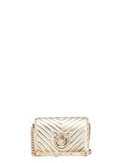 Mini Love Bag Click Metal Chevron-Pinko-Borse a spalla-Vittorio Citro Boutique