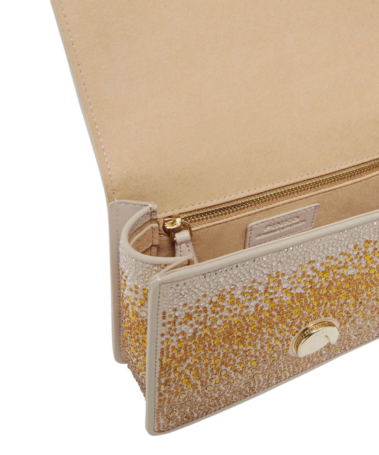 Mini Love Bag a Mano con Strass Sfumati-Pinko-Borse a mano-Vittorio Citro Boutique