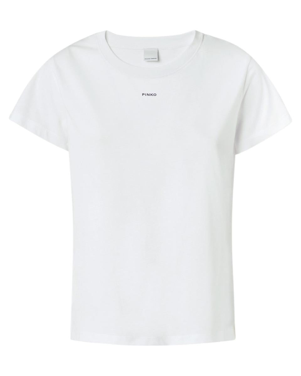 T-shirt Mini Logo-Pinko-T-shirt-Vittorio Citro Boutique