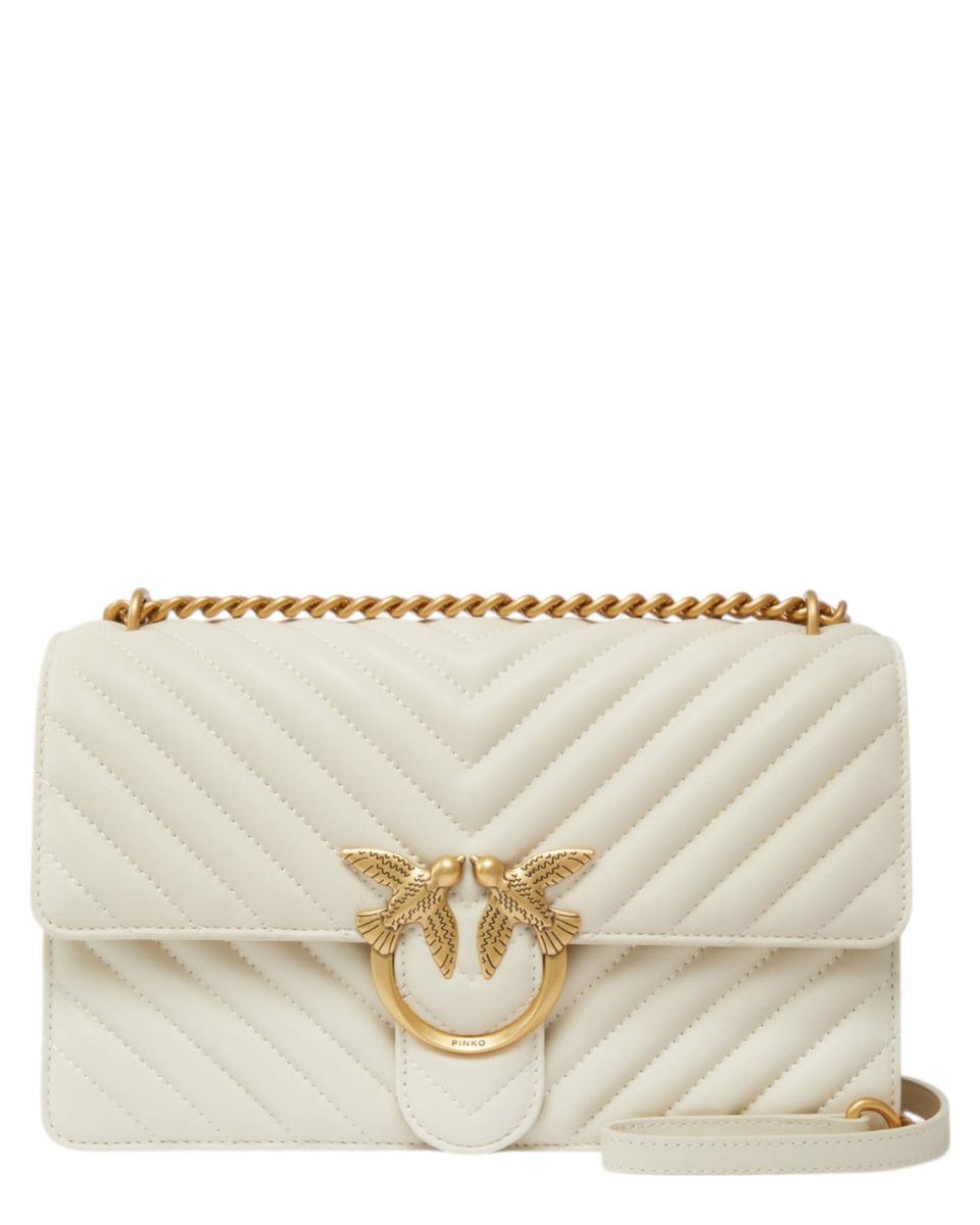 Classic love bag one chevron-Borse a spalla-Pinko-Vittorio Citro Boutique