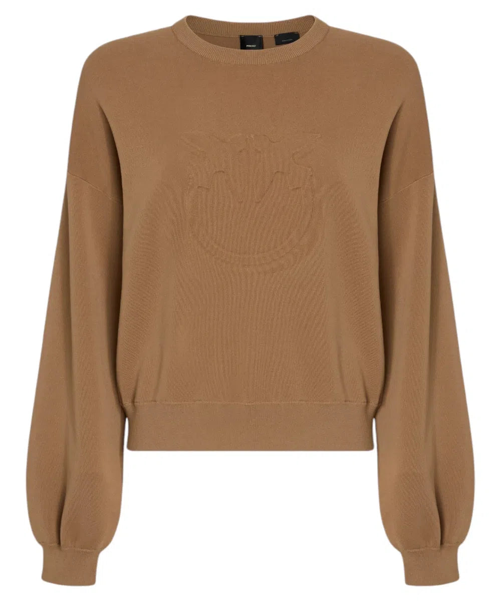 Pullover Emporio logo Love Birds-Pinko-Maglieria-Vittorio Citro Boutique