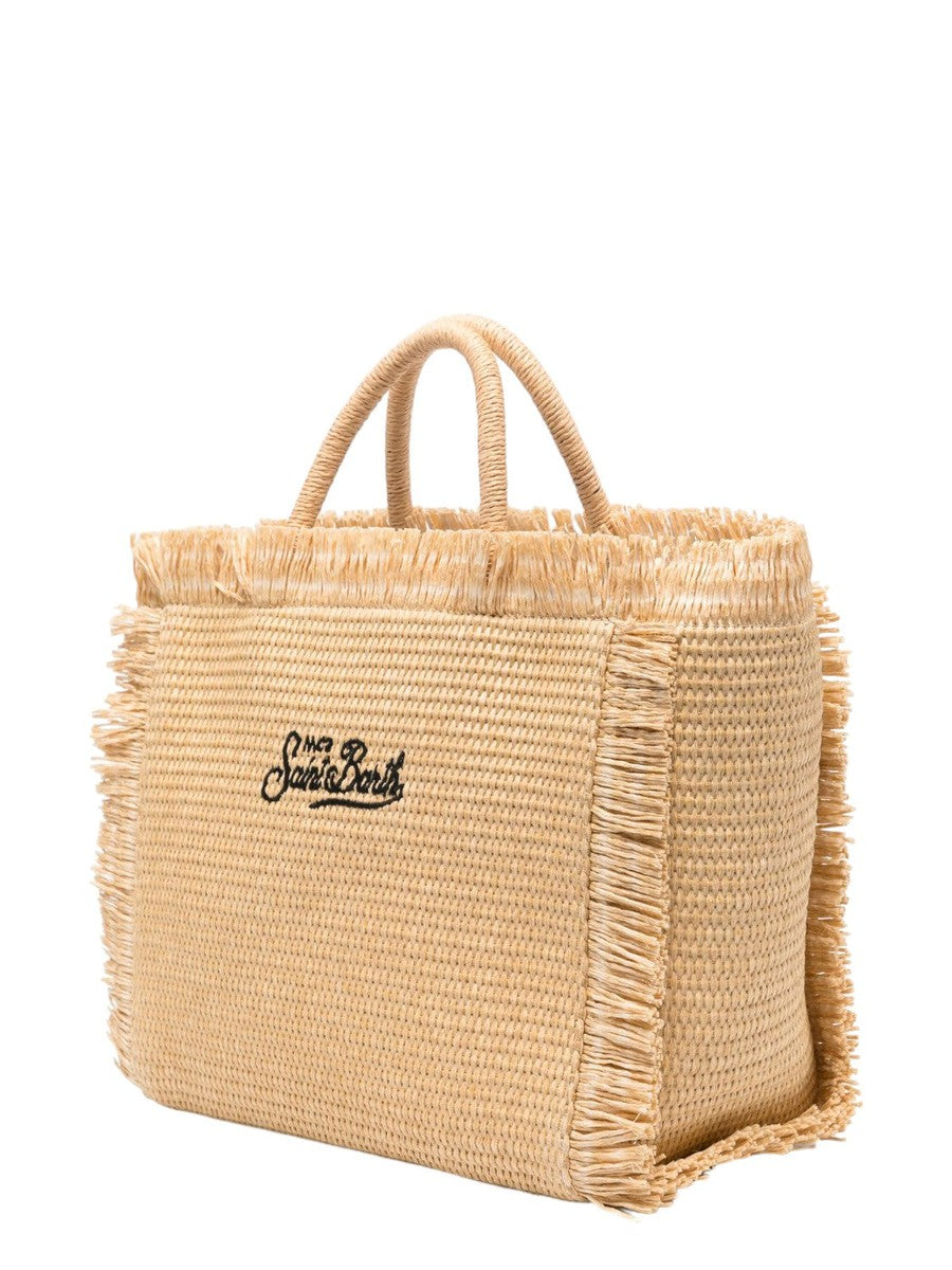 Borsa da spiaggia Colette con frange-Mc2 Saint Barth-Borse a mano-Vittorio Citro Boutique