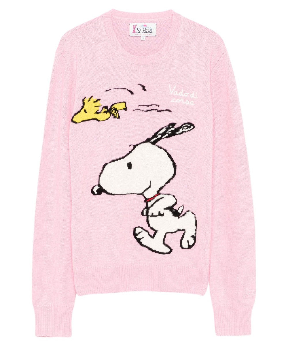 Maglione New Queen MC2 SAINT BARTH x Peanuts™ con Intarsio Snoopy-Mc2 Saint Barth-Maglieria-Vittorio Citro Boutique