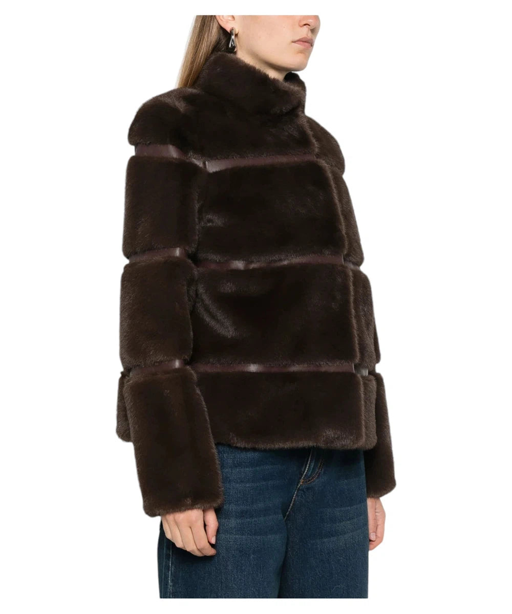 Giacca in Pelliccia Cruelty-Free-Twinset-Pellicce e shearling-Vittorio Citro Boutique