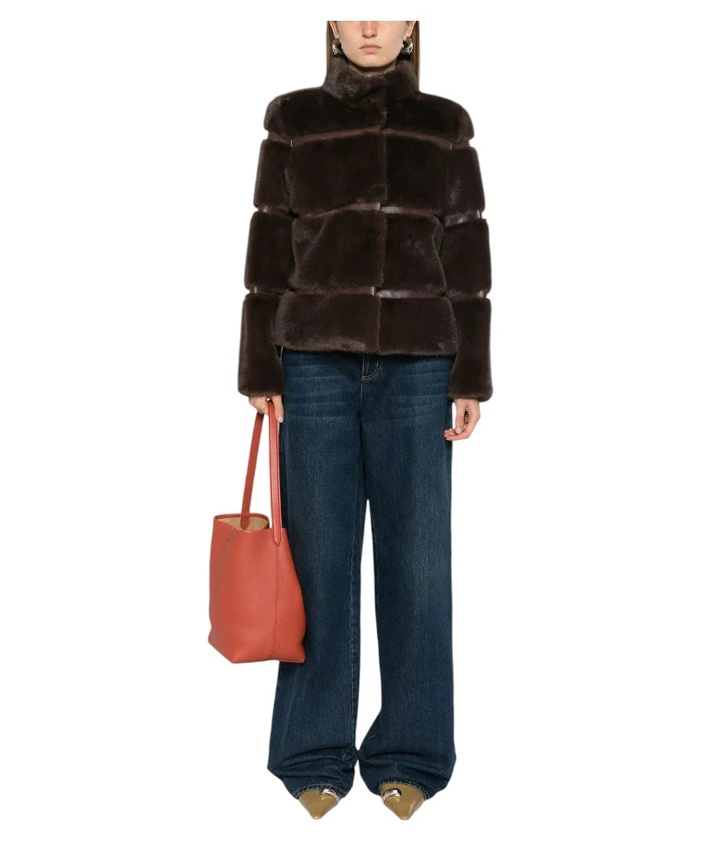 Giacca in Pelliccia Cruelty-Free-Twinset-Pellicce e shearling-Vittorio Citro Boutique