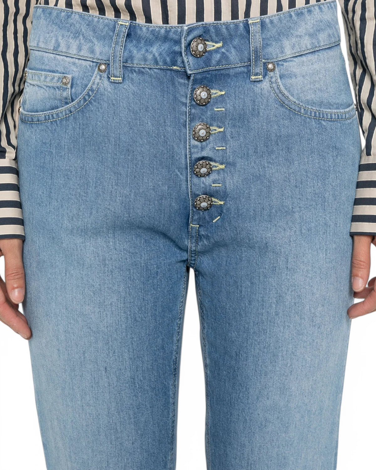 Jeans Koons Azzurri in 100% Lyocell-Dondup-Jeans-Vittorio Citro Boutique