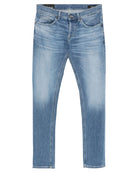 Jeans George Skinny in Denim con Effetto Vissuto-Dondup-Jeans-Vittorio Citro Boutique