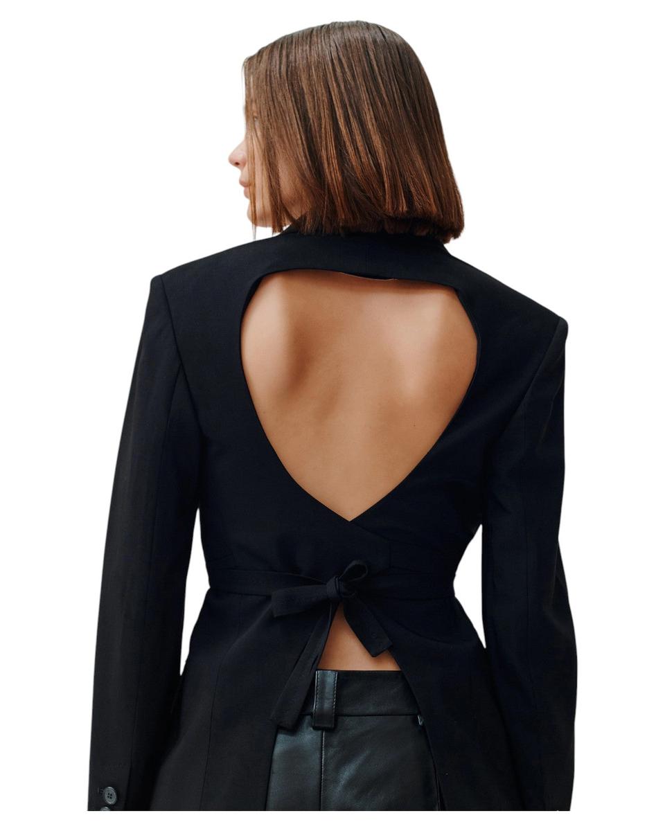 The CUTOUT Blazer Nero-Marella-Giacche-Vittorio Citro Boutique