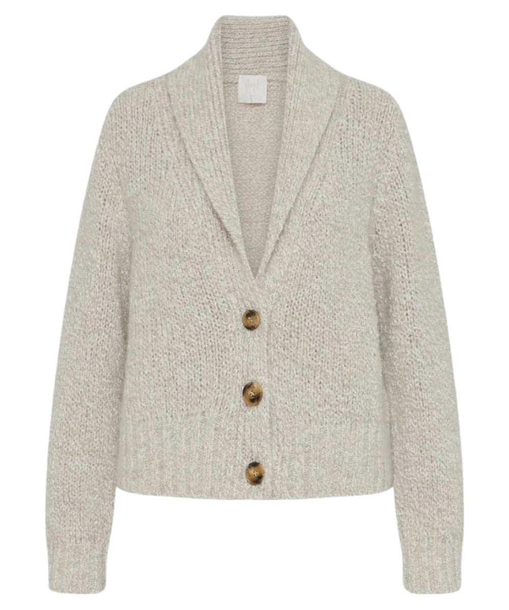 Cardigan Dumbo in Mohair con Paillettes e Collo a Scialle-Marella-Maglieria-Vittorio Citro Boutique