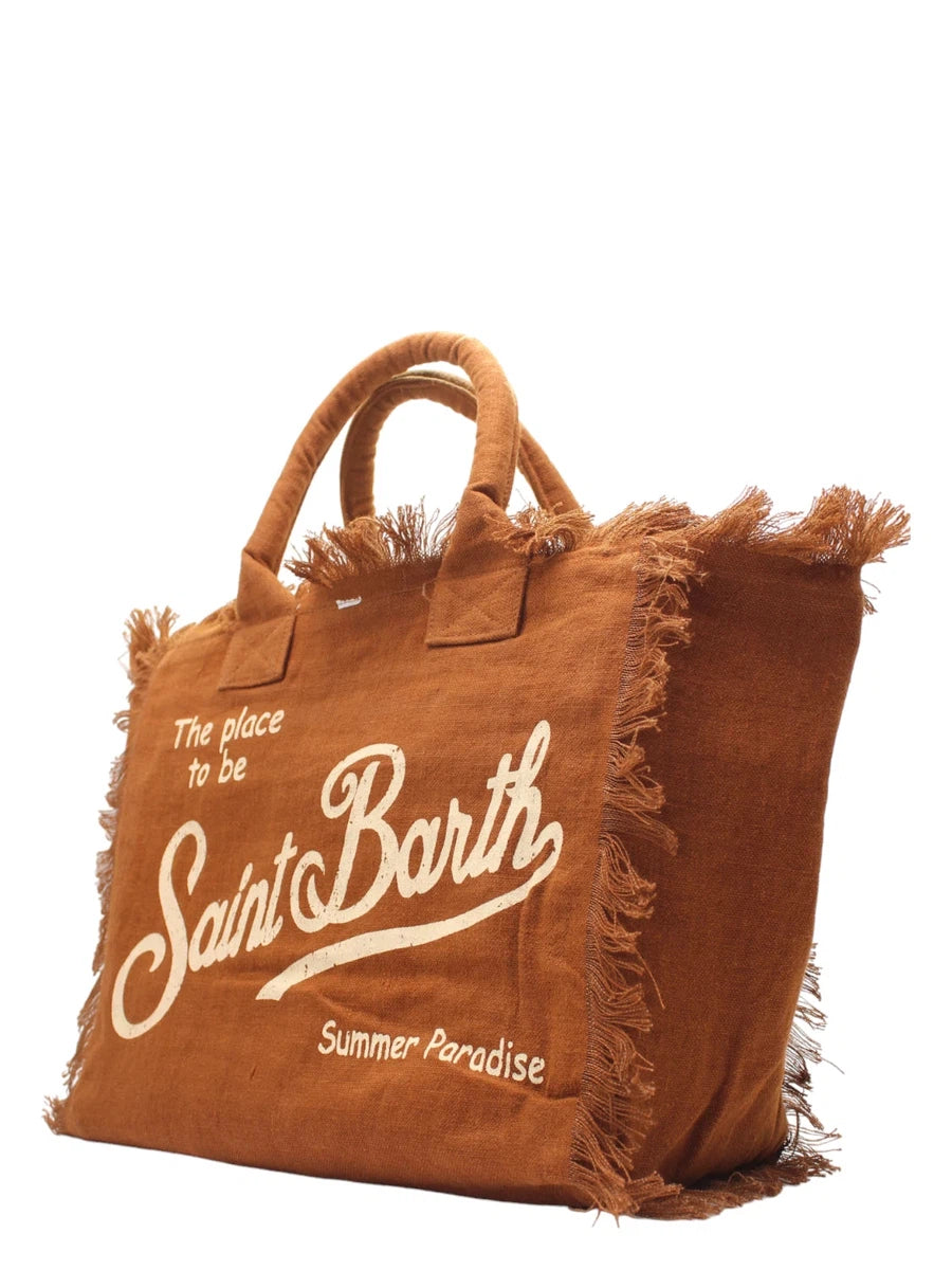 Borsa tote Vanity in lino-Mc2 Saint Barth-Borse a spalla-Vittorio Citro Boutique