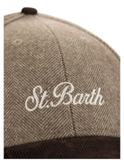 Cappello baseball in herringbone-Mc2 Saint Barth-Cappelli-Vittorio Citro Boutique