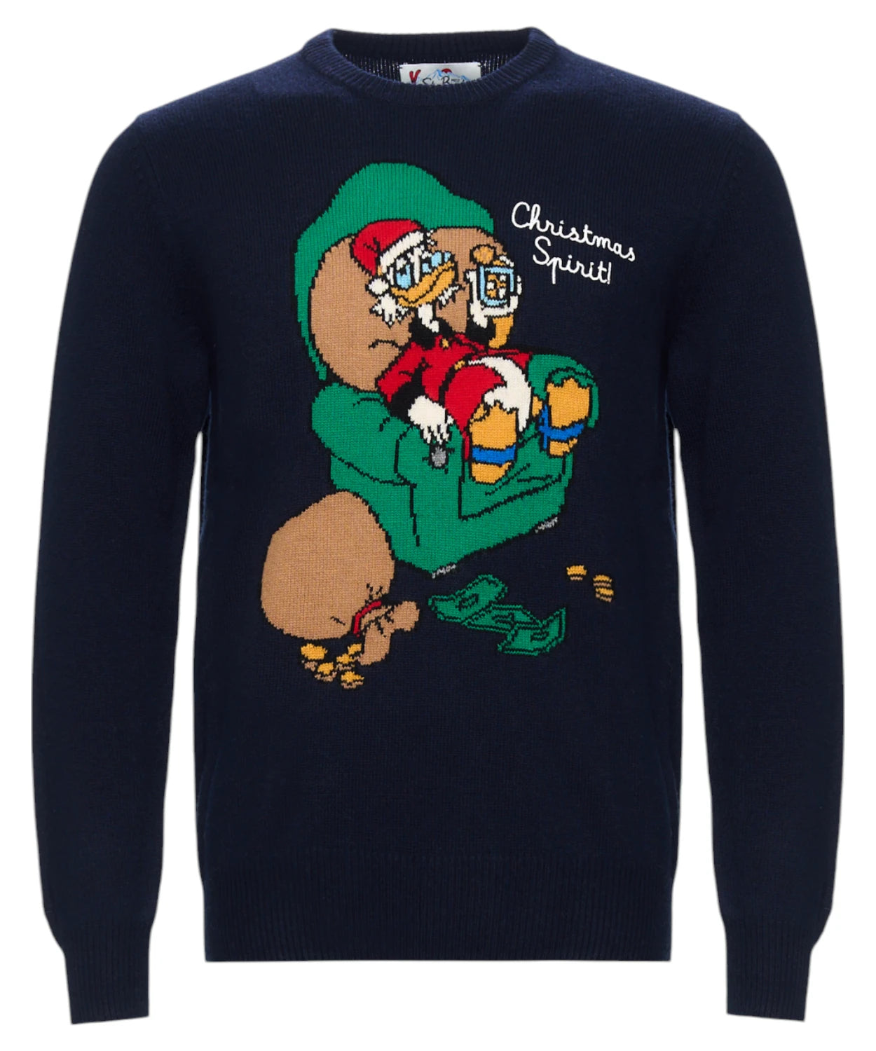 Maglione Scrooge Xmas Spirit-Mc2 Saint Barth-Maglieria-Vittorio Citro Boutique