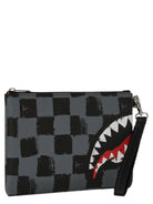 Pochette Sharks in Paris Grey Paint-Sprayground-Pochette-Vittorio Citro Boutique