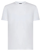 T-shirt in jersey stretch di viscosa con logo Aquila sul fondo.-T-shirt-Emporio Armani-Vittorio Citro Boutique