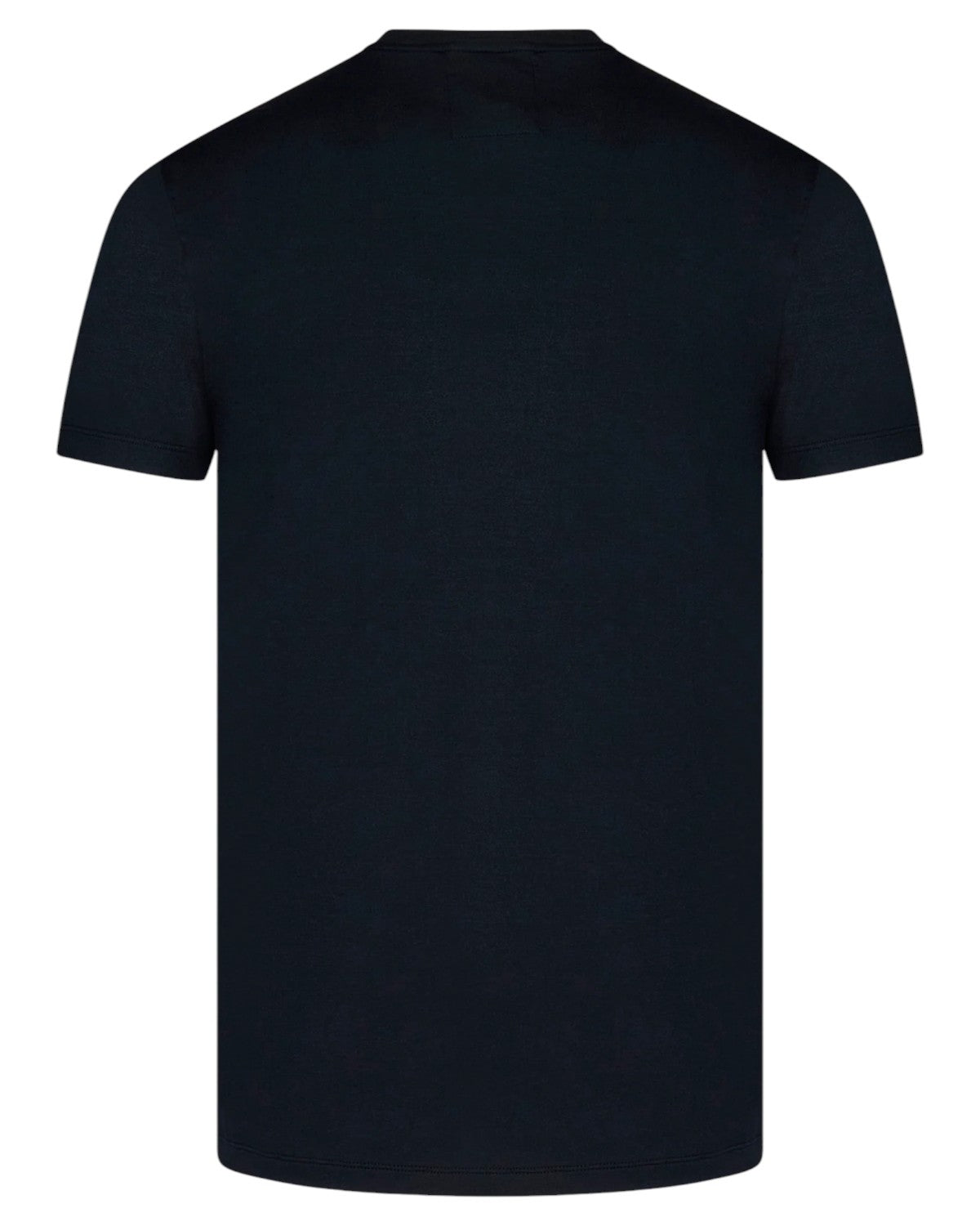 T-shirt in jersey stretch di viscosa con logo Aquila sul fondo.-T-shirt-Emporio Armani-Vittorio Citro Boutique