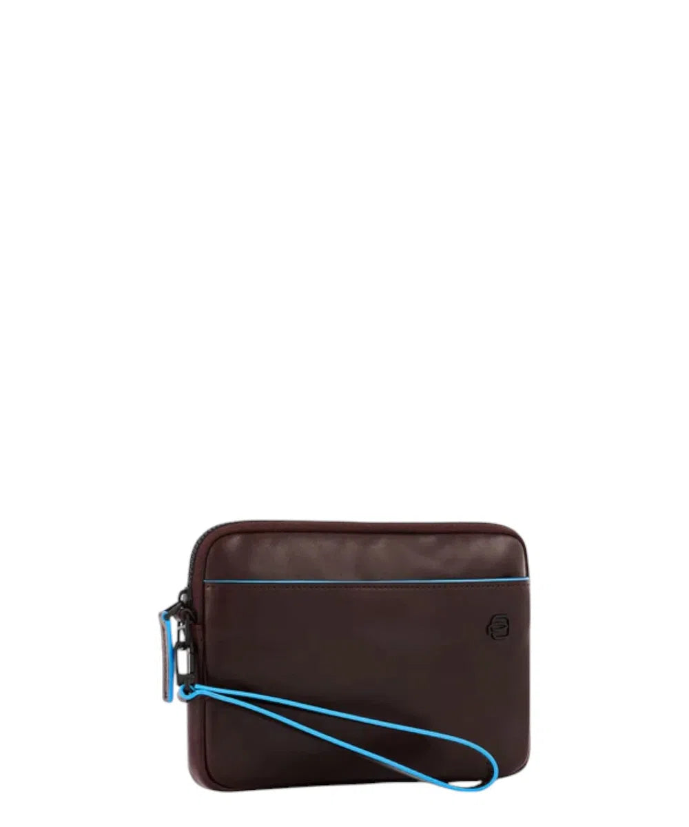 Pochette Piquadro con Porta Carte di Credito – Collezione Blue Square con Protezione RFID-Piquadro-Pochette-Vittorio Citro Boutique