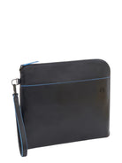 Pochette Porta iPad® Blue Square in Pelle-Piquadro-Pochette-Vittorio Citro Boutique