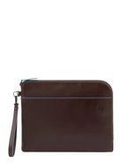 Pochette Porta iPad® Blue Square in Pelle-Piquadro-Pochette-Vittorio Citro Boutique