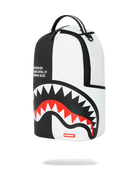 SHARK CENTRAL 2.0 SPLIT BLACK WHITE BACKPACK-Sprayground-Zaini-Vittorio Citro Boutique