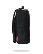 SHARK CENTRAL: 2.0: BLACK ON BLACK DLXSV BACKPACK-Sprayground-Zaini-Vittorio Citro Boutique