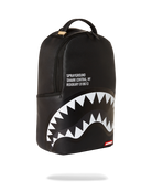 SHARK CENTRAL 2.0 BLACK ON GREY SP DLXSV BACKPACK-Sprayground-Zaini-Vittorio Citro Boutique