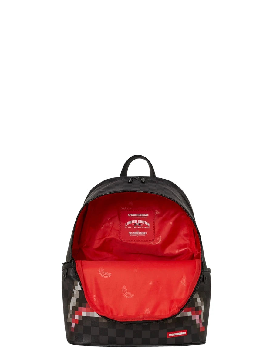 Zaino Sprayground Censored Savage Nero-Sprayground-Zaini-Vittorio Citro Boutique