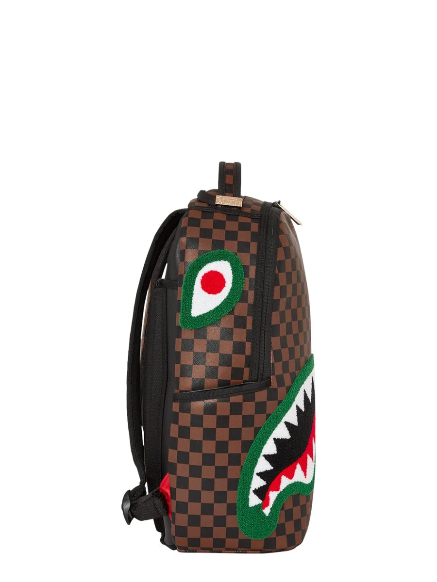 Zaino Sprayground Chenille Sip Backpack Marrone-Sprayground-Zaini-Vittorio Citro Boutique