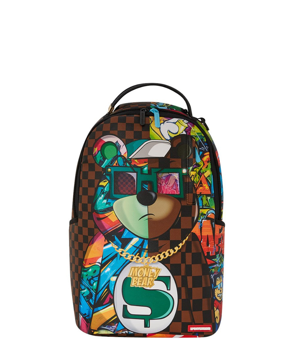 Zaino Sprayground DLXSV Don't Care di Moneybear-Sprayground-Zaini-Vittorio Citro Boutique