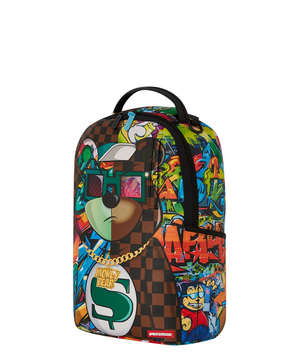 Zaino Sprayground DLXSV Don't Care di Moneybear-Sprayground-Zaini-Vittorio Citro Boutique