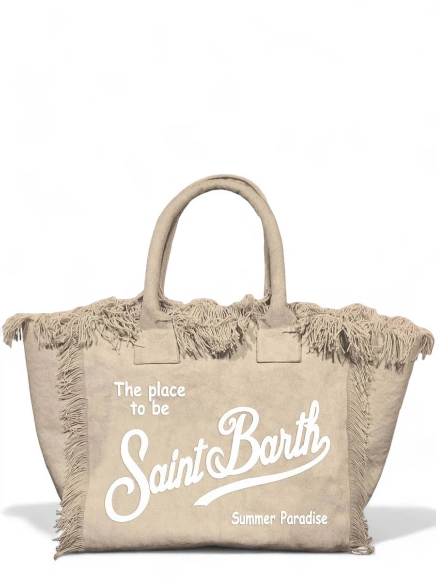 Borsa Vanity in Canvas verde militare-Mc2 Saint Barth-Borse a mano-Vittorio Citro Boutique