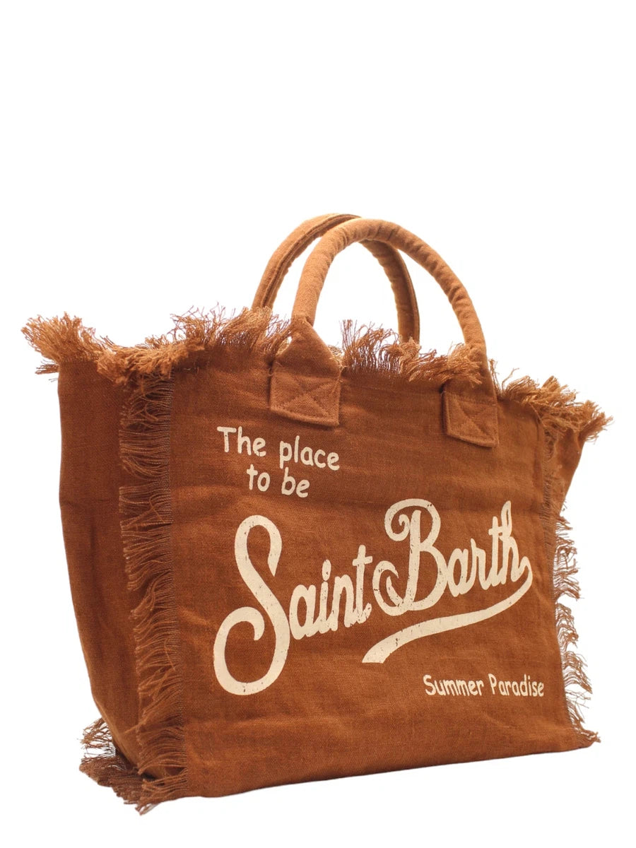 Borsa tote Vanity in lino-Mc2 Saint Barth-Borse a spalla-Vittorio Citro Boutique