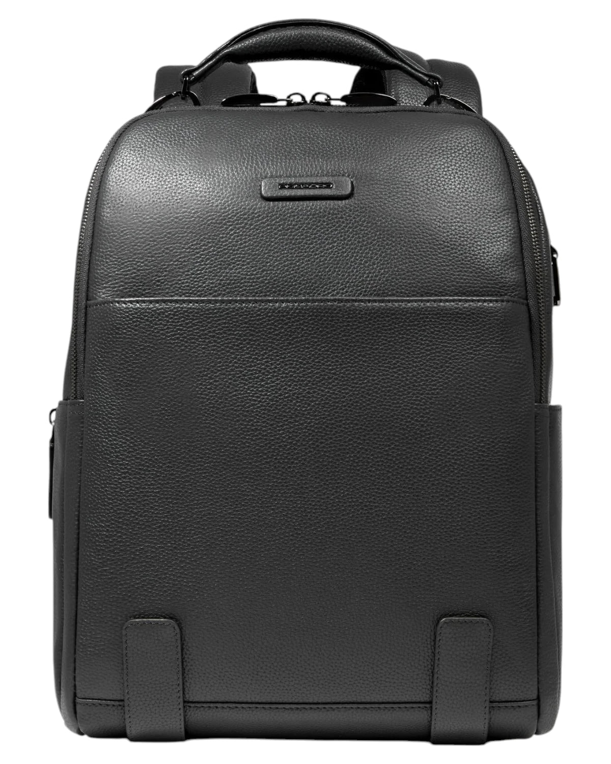 Zaino Uomo Porta PC 14" in Pelle con Protezione RFID e Cavo Antifurto-Piquadro-Zaini-Vittorio Citro Boutique