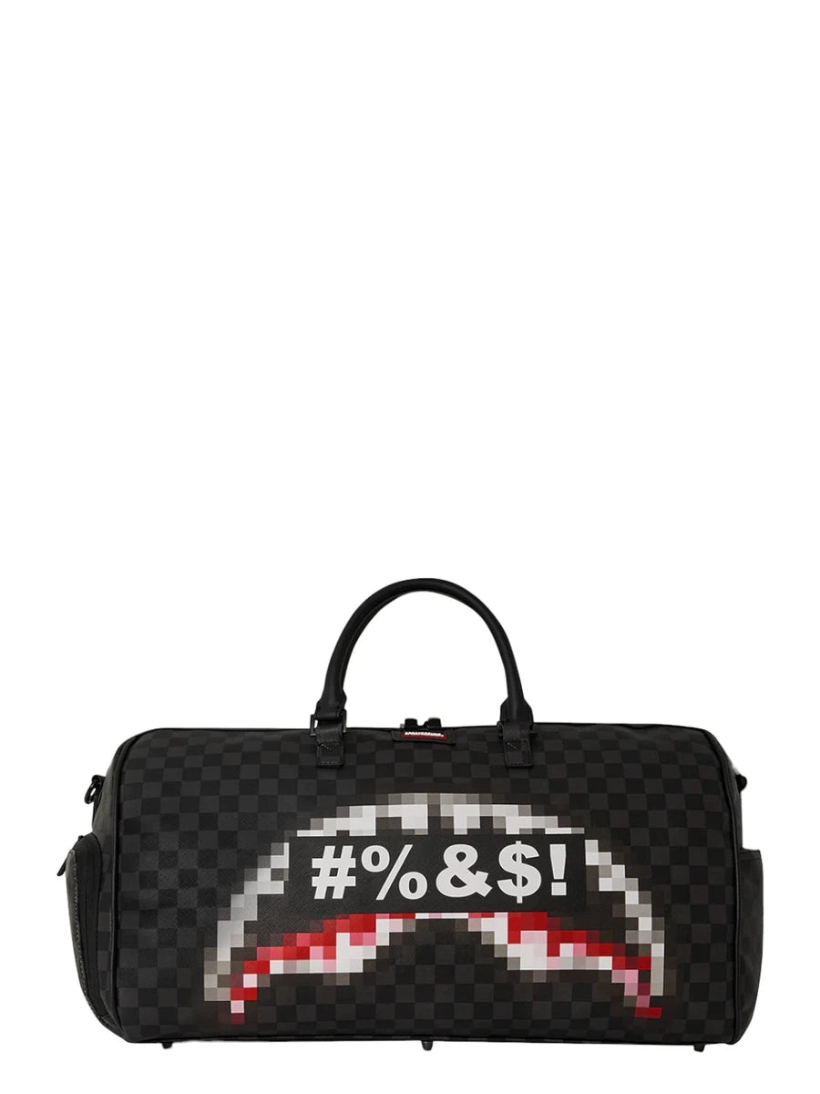 Borsone Sprayground Censored Duffle Nero-Sprayground-BORSONI-Vittorio Citro Boutique