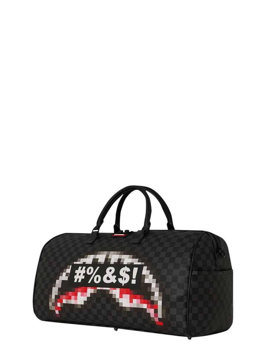 Borsone Sprayground Censored Duffle Nero-Sprayground-BORSONI-Vittorio Citro Boutique