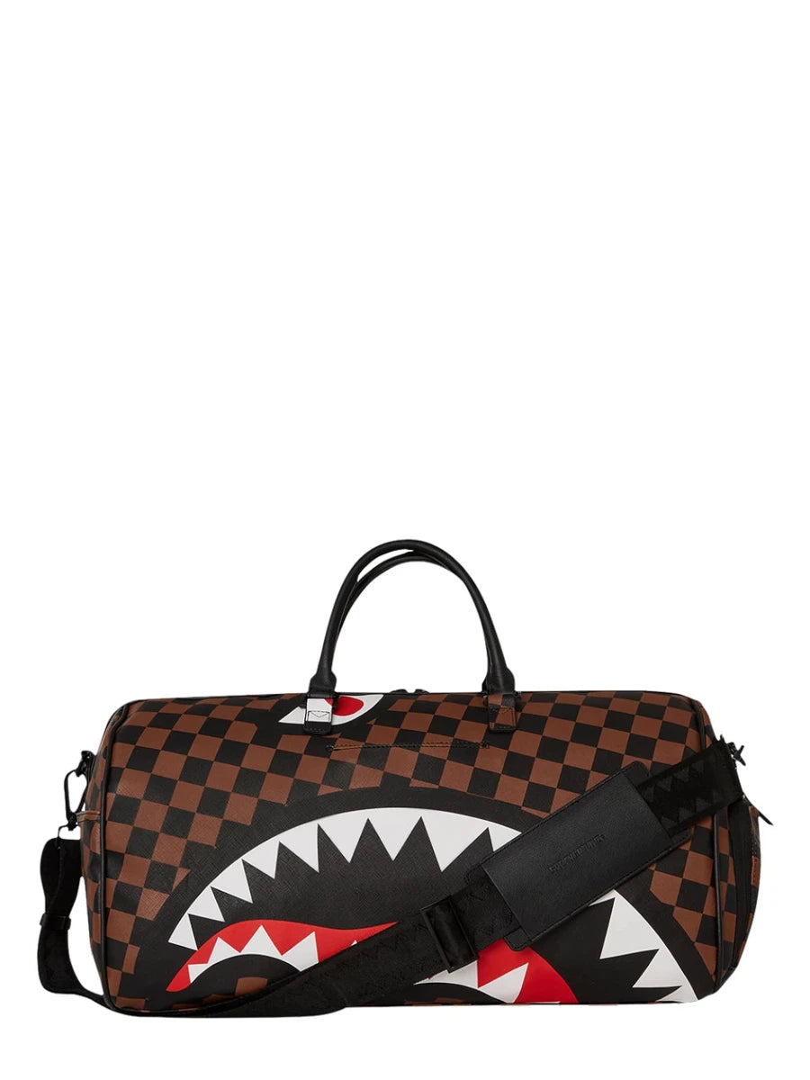 Borsone Sprayground Hangover Duffle Marrone-Sprayground-BORSONI-Vittorio Citro Boutique