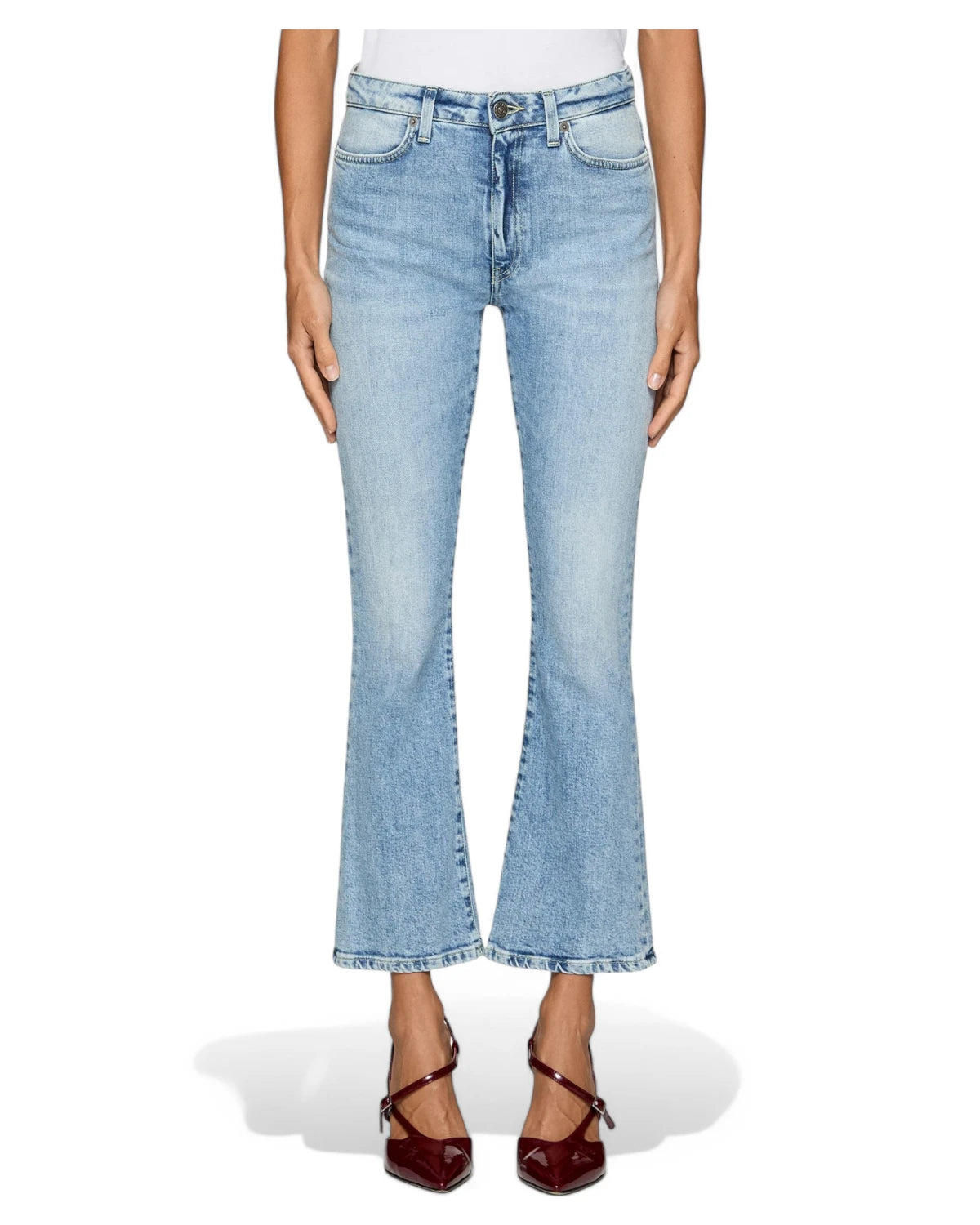 Jeans Mandy Super Skinny Bootcut-Dondup-Jeans-Vittorio Citro Boutique