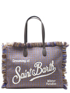 Borsa Vanity stampa pied de poule-Mc2 Saint Barth-Borse a spalla-Vittorio Citro Boutique