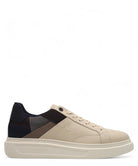 Sneakers in Pelle e Tessuto Beige Multicolore-Sneakers-Harmont&Blaine-Vittorio Citro Boutique