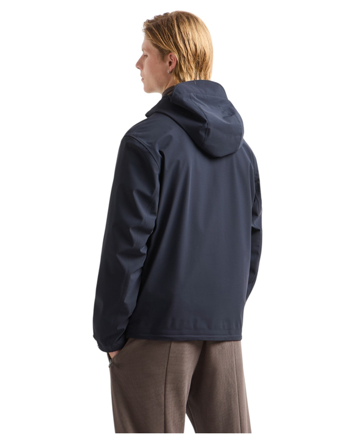 Blouson con Cappuccio in Nylon Water Repellent-Emporio Armani-Giacche-Vittorio Citro Boutique