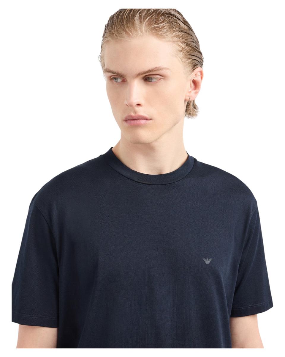 T-shirt in Jersey Travel Essential-Emporio Armani-T-shirt-Vittorio Citro Boutique