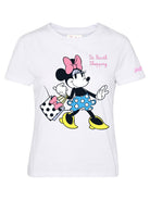 T-shirt Saint Barth "Minnie Shopping" - Bianco, Cotone-Mc2 Saint Barth-T-shirt-Vittorio Citro Boutique