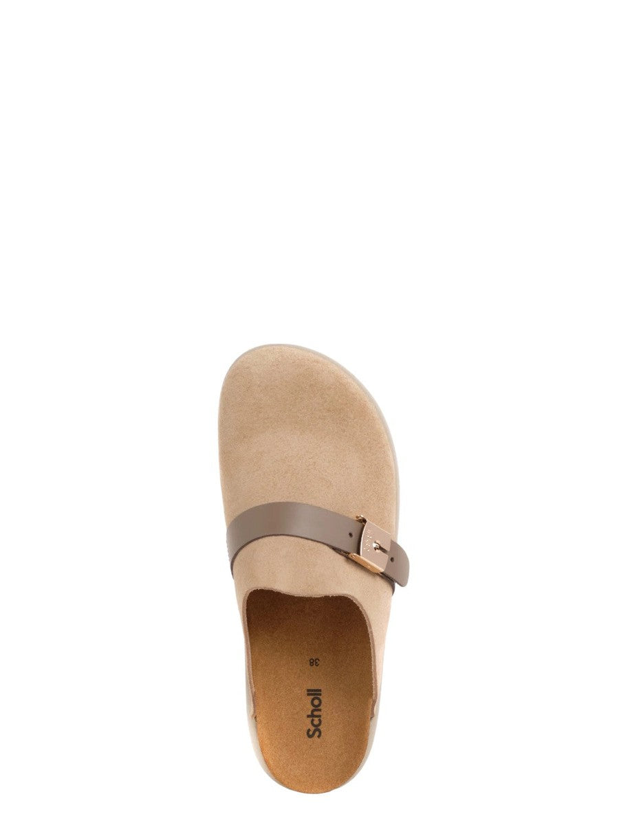 Zoccoli Camel Ivy Buckle-DR.SCHOLL-Sandali-Vittorio Citro Boutique