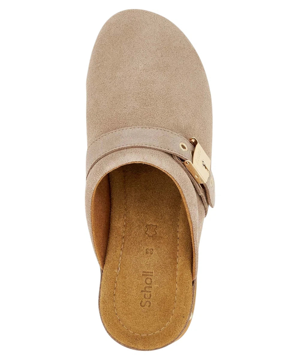 Zoccoli Dark Beige Cindy Cork-SCHOLL-Ciabatte-Vittorio Citro Boutique