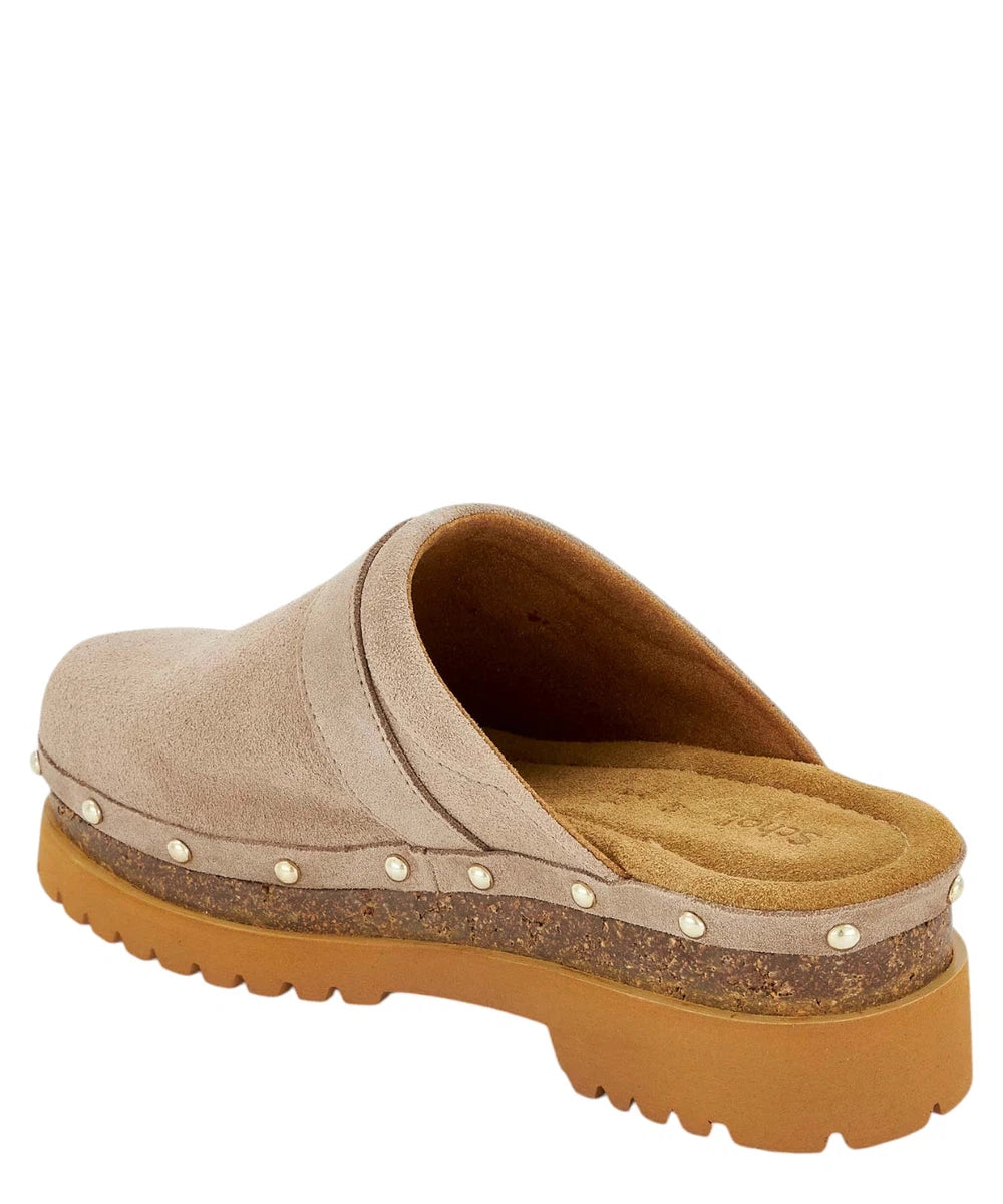 Zoccoli Dark Beige Cindy Cork-SCHOLL-Ciabatte-Vittorio Citro Boutique