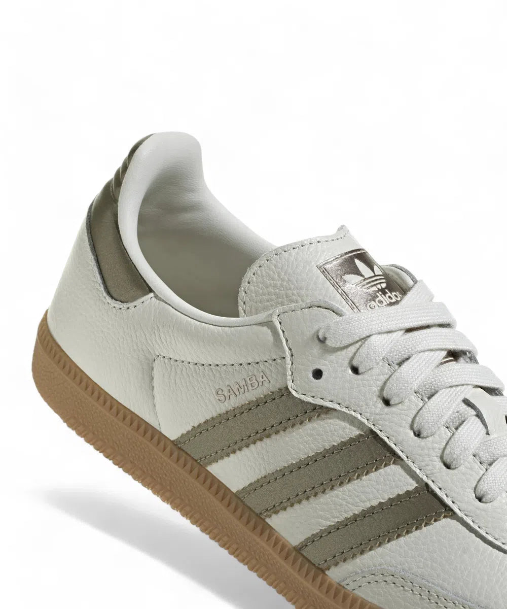 Scarpe Samba OG bianche e oro-Adidas Originals-Sneakers-Vittorio Citro Boutique