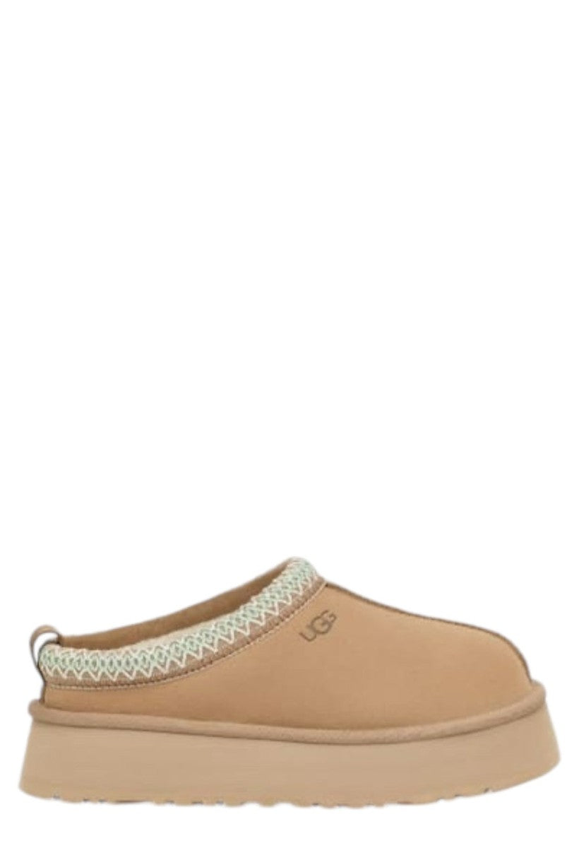 Sabot Tazz in Pelle Scamosciata con Suola Plateau-Ciabatte-Ugg-Vittorio Citro Boutique