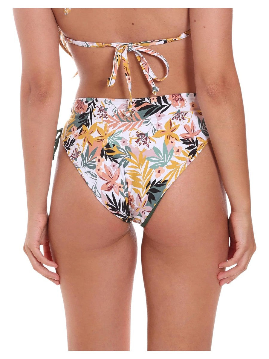 Slip Bikini con Stampa Floreale e Lacci Laterali-Costumi da bagno-Liu-Jo-Vittorio Citro Boutique